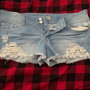 Jean shorts